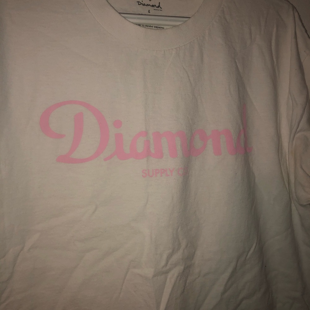White diamond shirt!